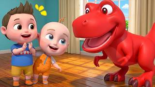 Dinosaur in the Dark | I can't Sleep, Mommy | T- Rex | Learn Dinosaurs | Bica CoCo - Baby Songs