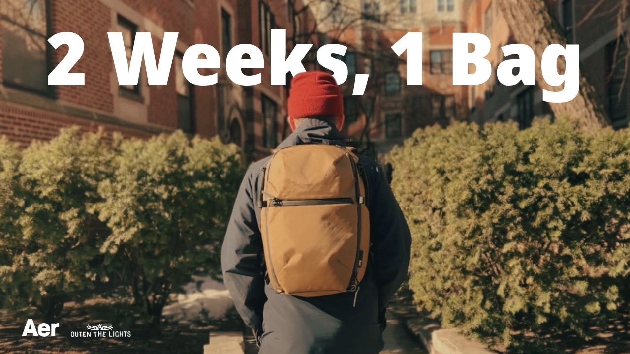 Две недели, одна сумка | Минималистичный рюкзак | Aer City Pack Pro 2 Ecopak