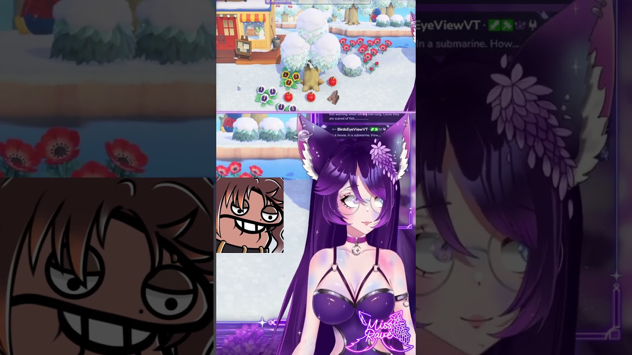 Gimme your wood #vtuber #envtuber #anime #vtuberclips #animalcrossing