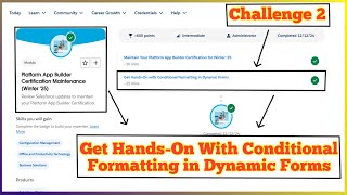 Get Hands On With Conditional Formatting In Dynamic Forms Salesforce Trailhead Challenge 2