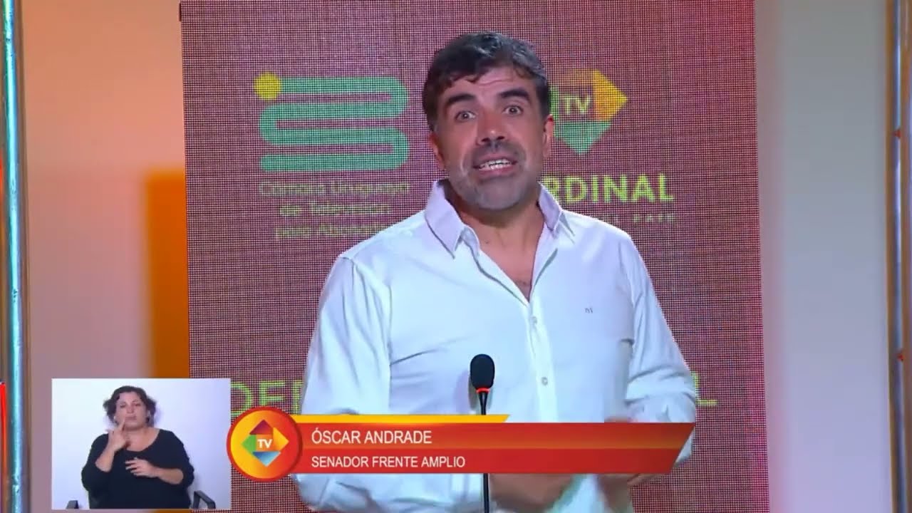 Mensaje de cierre de Andrade en debate sobre la LUC