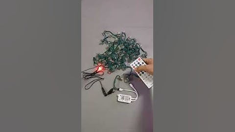 Rose Lighting 12mm round & square RGB pixel led string kit (app and remote control optional)
