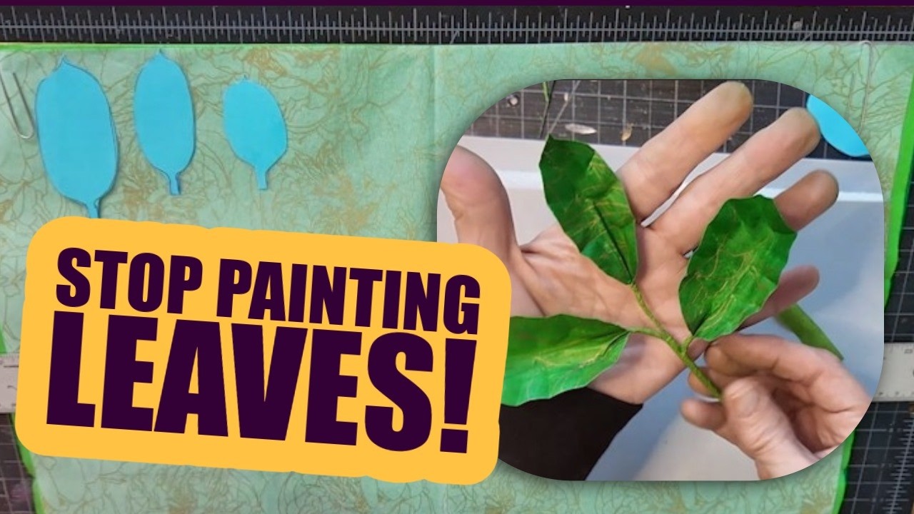 How to Make Elegant Paper Leaves with Printed Tissue Paper | JoyBloomsNJ