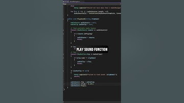Unity Sound System in 30 seconds
