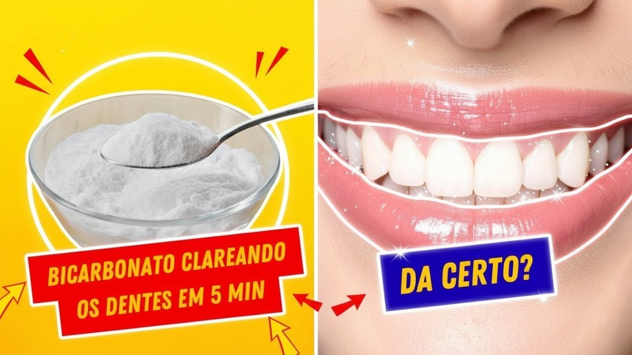BICARBONATO E CARVÃO ATIVADO CLAREIA OS DENTES? |