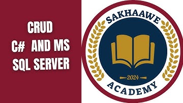 CRUD Demo C# and SQL Server