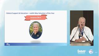 IWMF 2026 Judith May Volunteer of the Year Impact Award - Susanne Öhrn Acceptance Speech