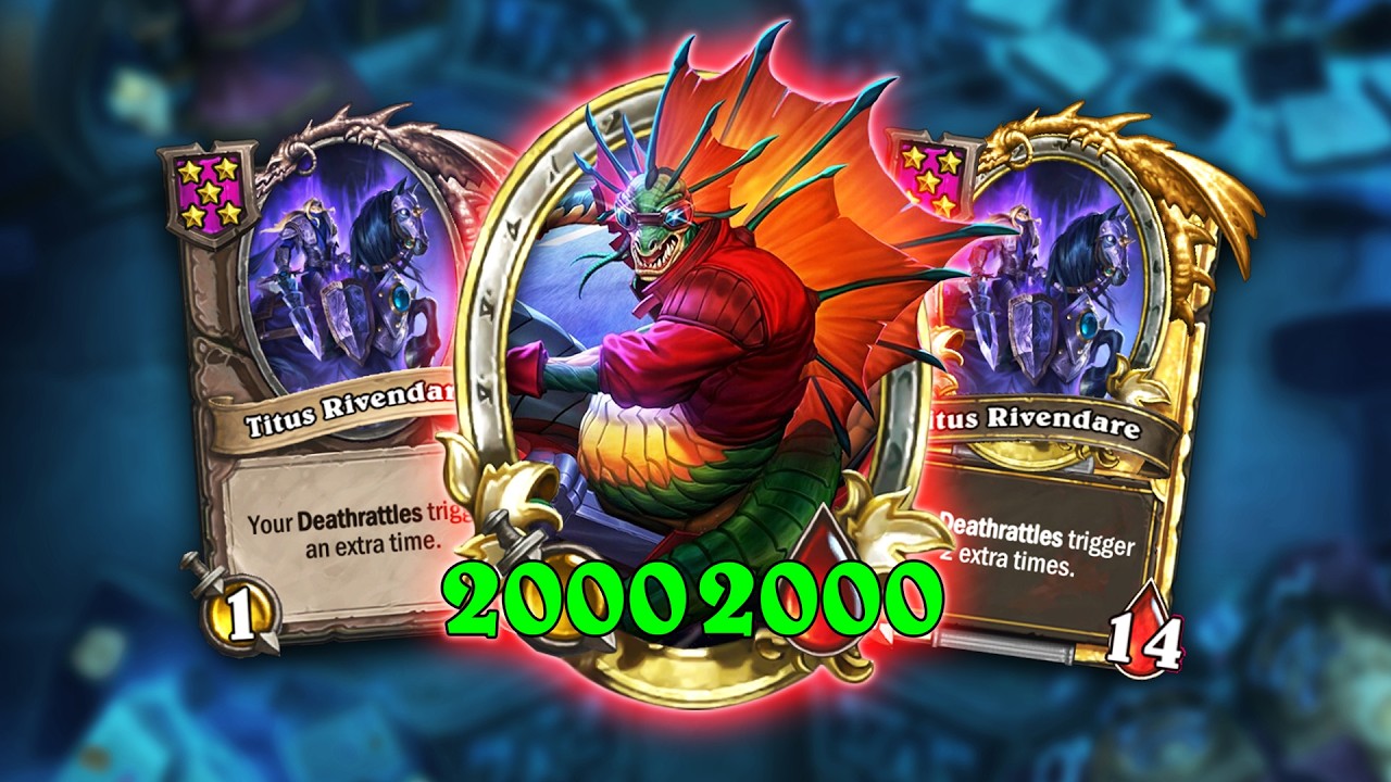 Deathrattle Naga OP?! | Hearthstone Battlegrounds