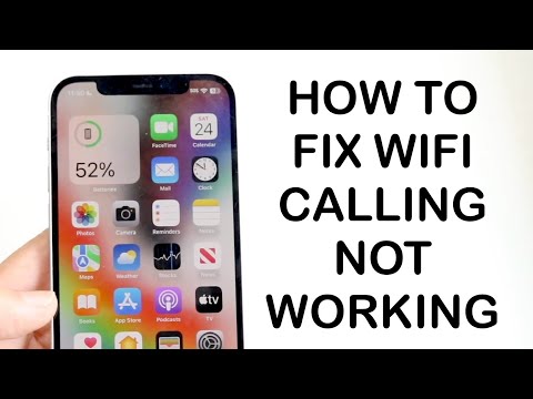 How To FIX WIFI Calling Not Working On iPhone! (2024)