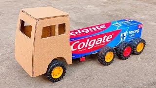 Colgate Toothpaste Container Truck