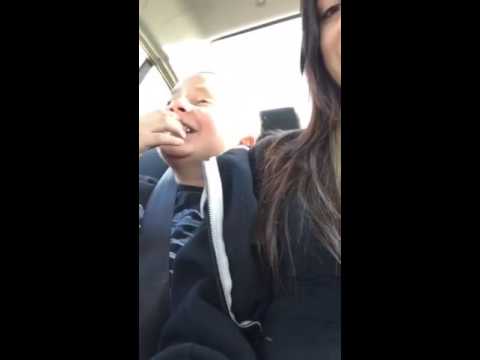 Auntie Ellie laughs and farts -