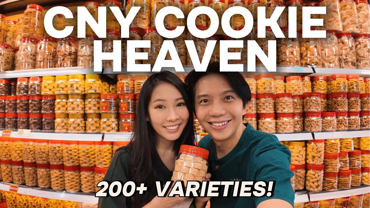 Hidden under an Apartment?! 🏢 We Found "CNY Cookie Heaven" in KL (200+ Choices)