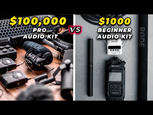 $100,000 Pro Audio Kit vs $1,000 Beginner Audio Kit class=