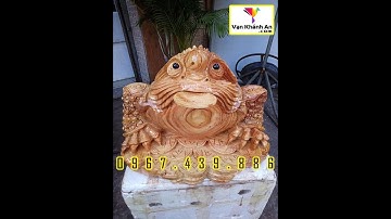 Tượng thiềm thừ gỗ đẹp 🌳 Đồ Gỗ Mỹ Nghệ 🌳 Tượng Gỗ Phong Thủy 🌳 Thế Giới Đồ Gỗ Phong Thủy Tài Lộc