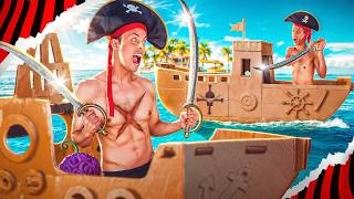 Thumbnail for EU CONSTRUÍ O MAIOR NAVIO PIRATA DE PAPELÃO DO MUNDO!