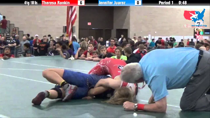 FILA Cadet 49 kg / 108 lbs. - Theresa Rankin vs. J...