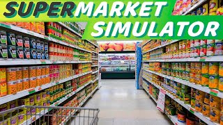 Я СТАЛ РАБОТНИКОМ В СУПEРМАРКЕТЕ ► Supermarket Simulator Прохождение #1