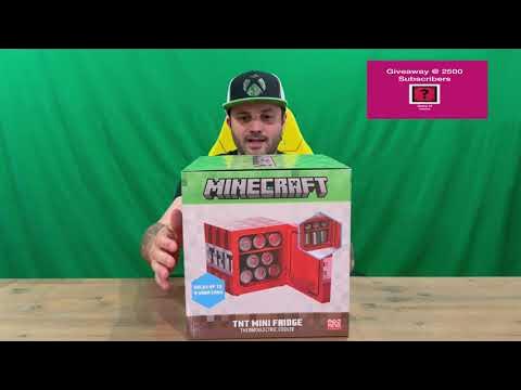 Minecraft - TNT 6L Mini Fridge Cooler - Things For Home - ZiNG Pop