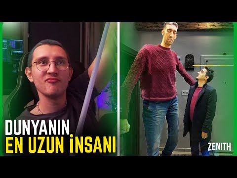 KAANFLIX | DÜNYANIN EN UZUN İNSANI, 251CM İZLİYOR (Ruhi Çenet)