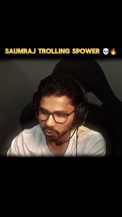 SAUMRAJ TROLLING SPOWER 💀🔥 #bgmishorts #spower #saumraj #jonathangaming #godlike #pubg #bgmi #viral