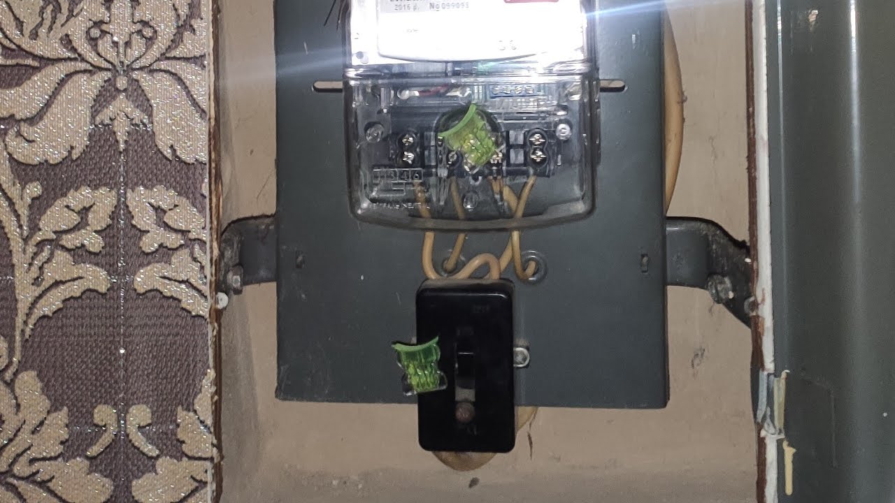 ☑️Установка вводного автомата перед счётчиком | Где отключить питание ⚠ ...