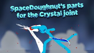 Crystal joint parts