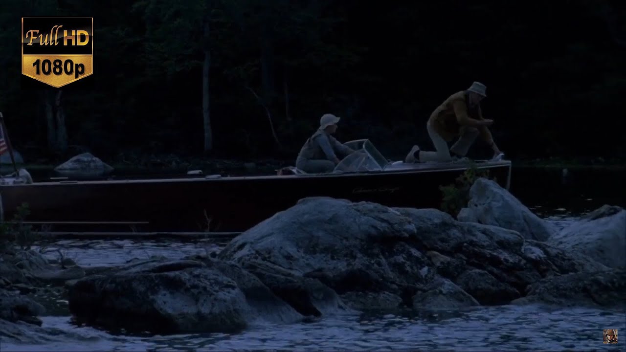 On Golden Pond - Norman and Billy crash the boat in the dead of night ...