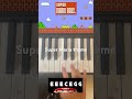 Super Mario Bros Theme Easy Piano Tutorial Super Mario Bros Theme Easy Piano Tutorial