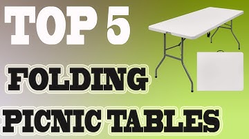 Top 5 Best Folding Picnic Tables In 2020 Review.