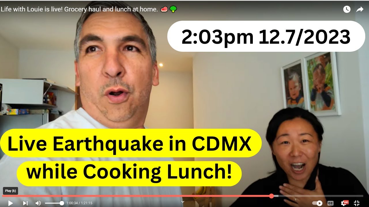 We just had Earthquake now in Mexico City, Mexico 12.7 2023 Grocery haul and lunch at home. 🥩🥦 We just had Earthquake now in Mexico City, Mexico 12.7 2023 Grocery haul and lunch at home. 🥩🥦