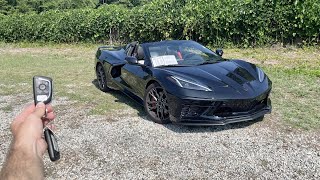 2023 Chevrolet Corvette 3LT 70th Anniversary: Start Up, Exhaust, Test Drive, Walkaround and Review