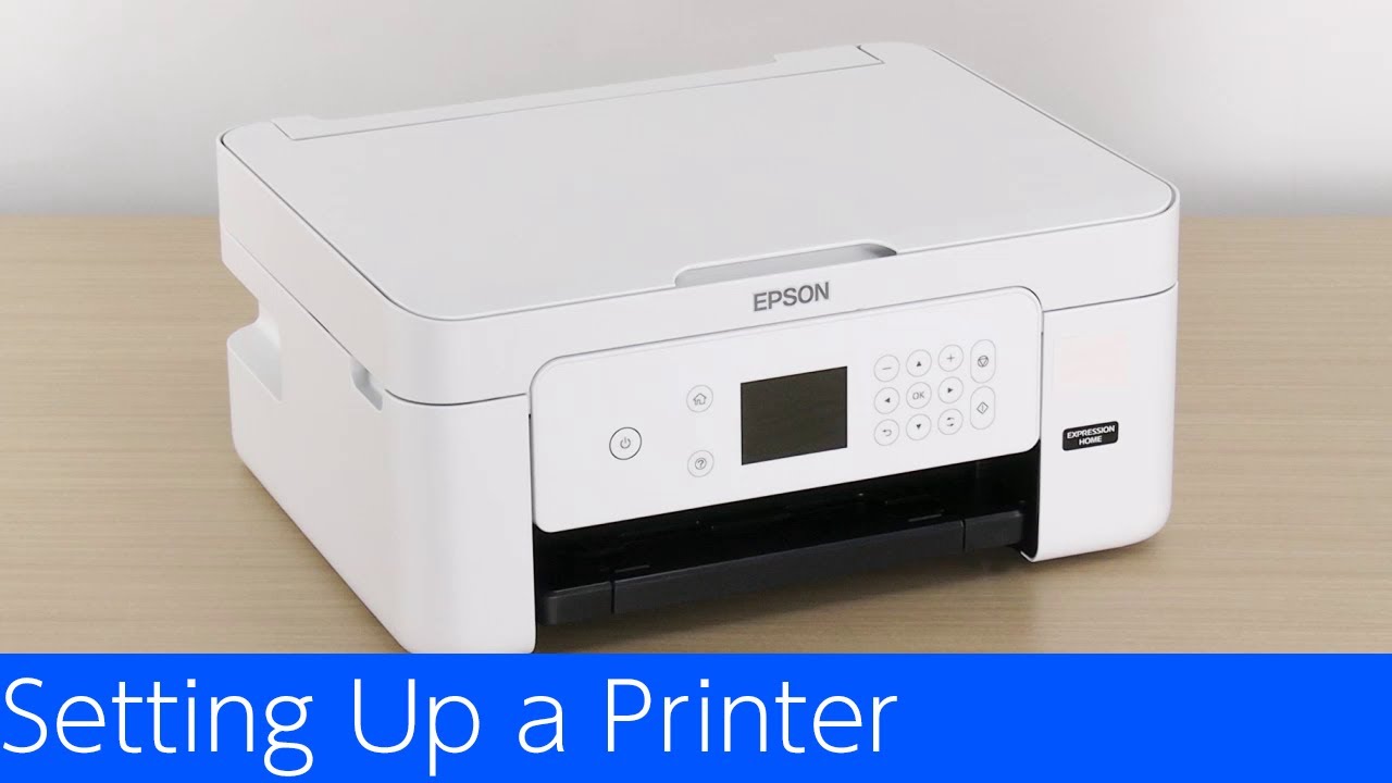 XP-4200 - Setting Up a Printer 