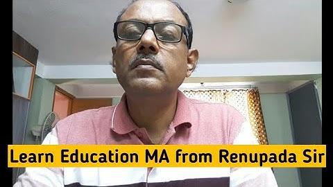 NCF 2005 in M Ed; MA Education in Bengali