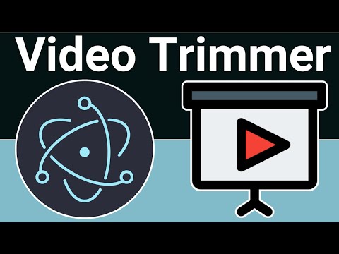 Build a Electron.js Video Trimmer Editor With Timeline UI & Progressbar Using Fluent-FFMPEG in JS