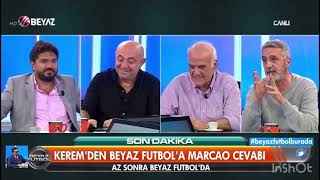 Beyaz Futbol Komik Anlar! ROK: Kestirdim ve rahatladım.
