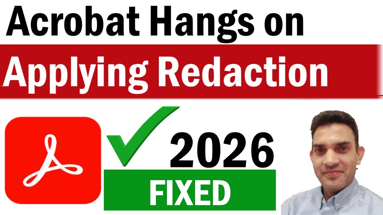 Исправление проблемы с Adobe Acrobat: зависание при применении редактирования | Acrobat не отвеча...
