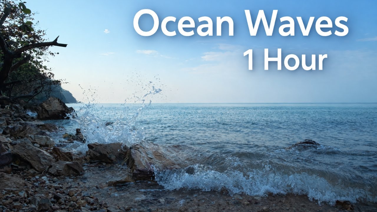 Morning Sea in 4K | Relaxing Ocean Waves for Peaceful Start 🌊