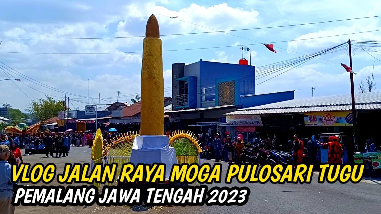 VLOG JALAN RAYA MOGA PULOSARI TUGU JOEANG