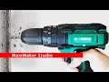 KIMO 20V lithium battery wireless 3 way electric screwdriver testing, can be used as an impact drill