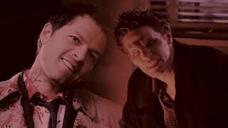 Angel, Tenth Doctor, Castiel &amp; Lucifer - Paint It Black