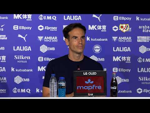 Íñigo Pérez tras el Alavés 1 -  Rayo Vallecano 2