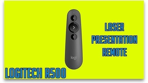 LOGITECH R500 Laser Presentation Remote