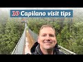 10 tips for vancouver cruisers visiting capilano suspension bridge park