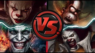 PENNYWISE (IT) & JOKER VS KRUSTY & RONALD MCDONALD | RAP VERSUS 2017 | Doblecero, BTH, Kinox, jay F chords