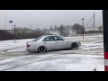 W210 E55 kleemann AMG in snow