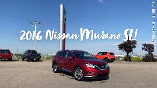 2016 Nissan Murano SL AWD!