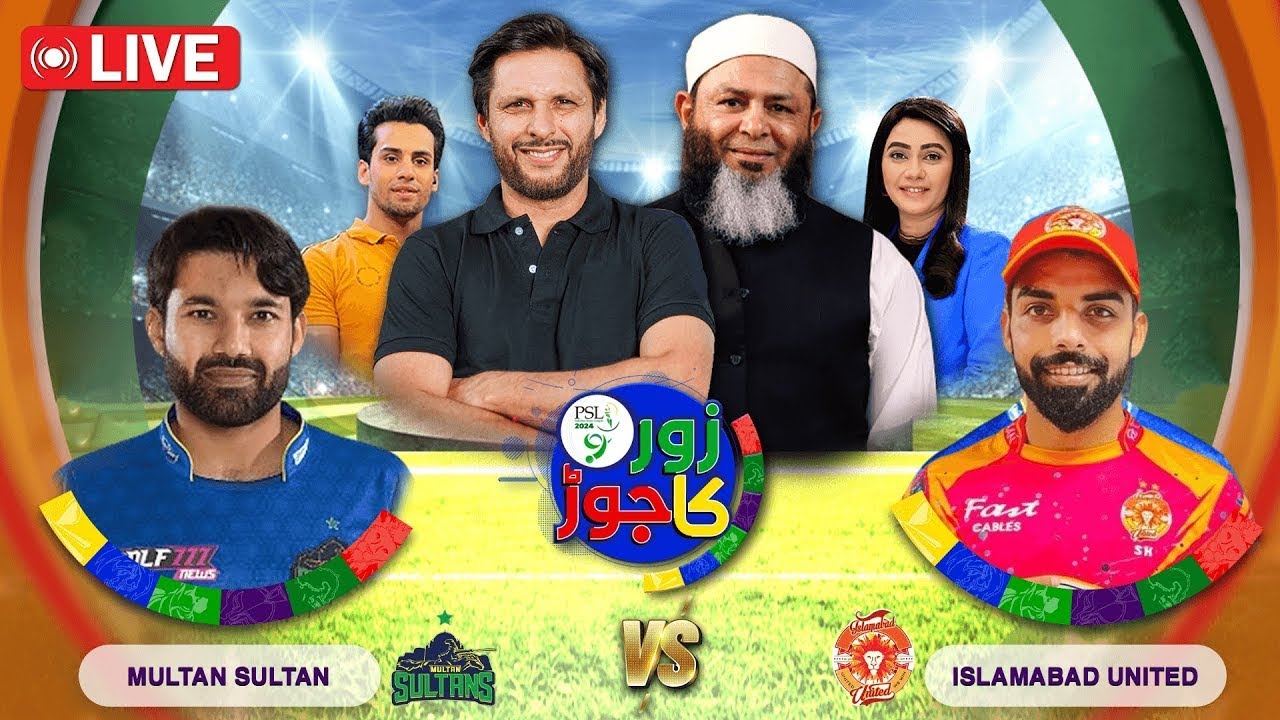 🔴 LIVE | PSL 2024 | Islamabad United vs Multan Sultans | Match Preview | Zor Ka Jor Transmission