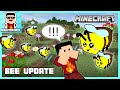 My Reaction When I Saw Bee in Minecraft. The Buzzy Bee Update Released!