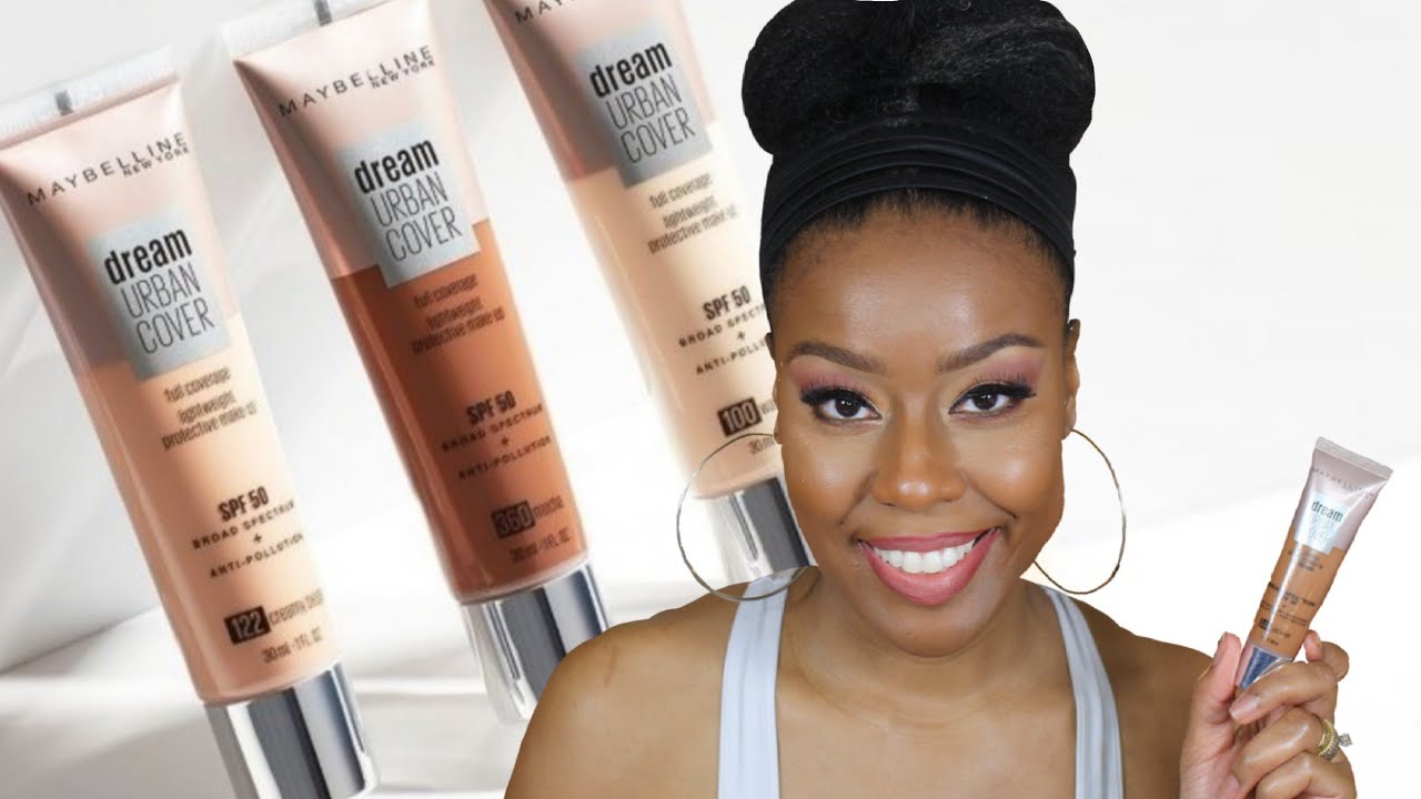 New MAYBELLINE DREAM URBAN COVER FULL COVERAGE FOUNDATION SPF 50 shade 348