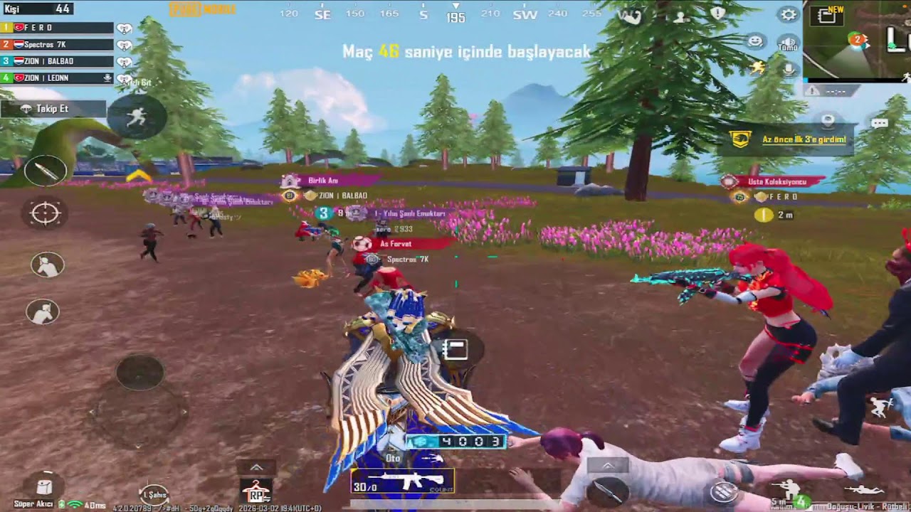 PUBG Canlı – Rahat Gameplay, Chat Açık